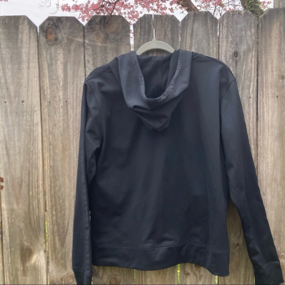 Under Armour full zip Hoodie Women’s Large color Black - Picture 5 of 7
